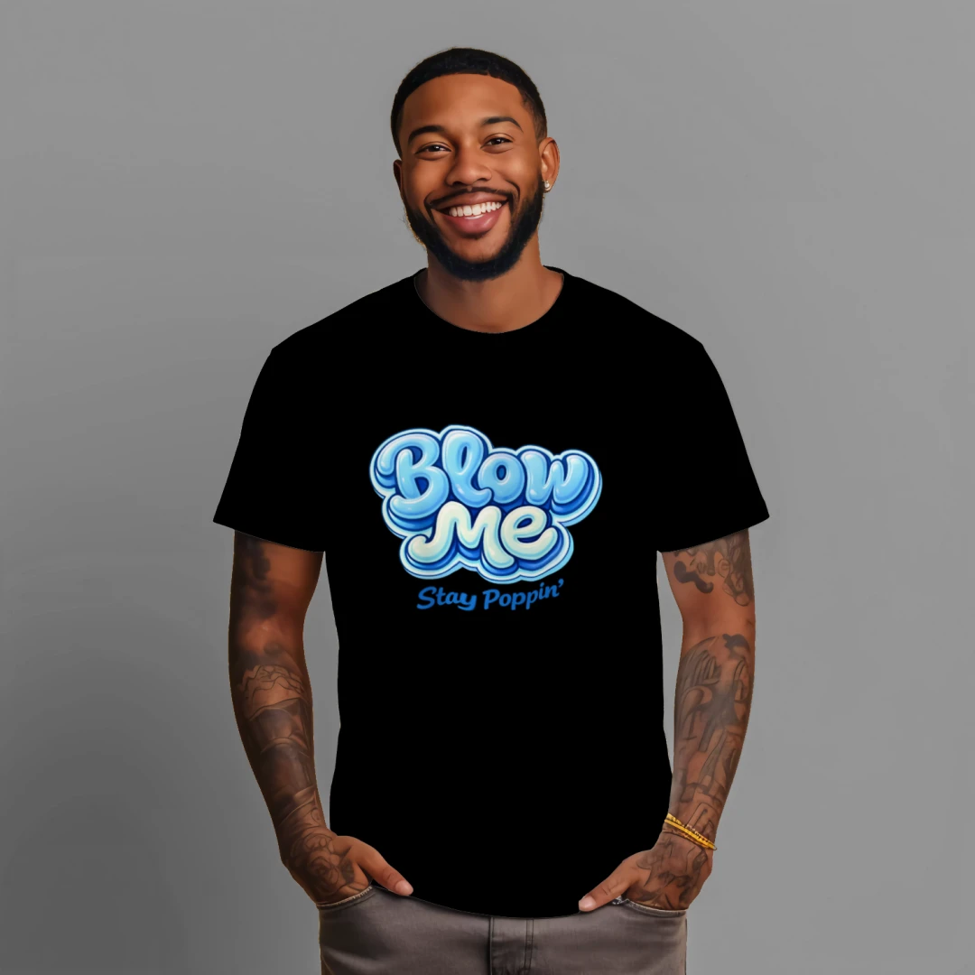 Blueberry - Stay Poppin' Tee