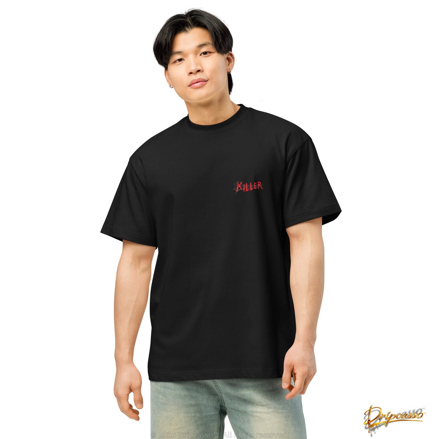 Men’s Oversized KILLER Graphic Tee Back Print