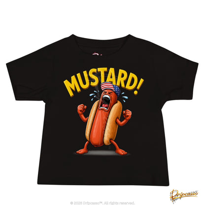 Hangry Patriotic Hot Dog Baby Graphic Tee
