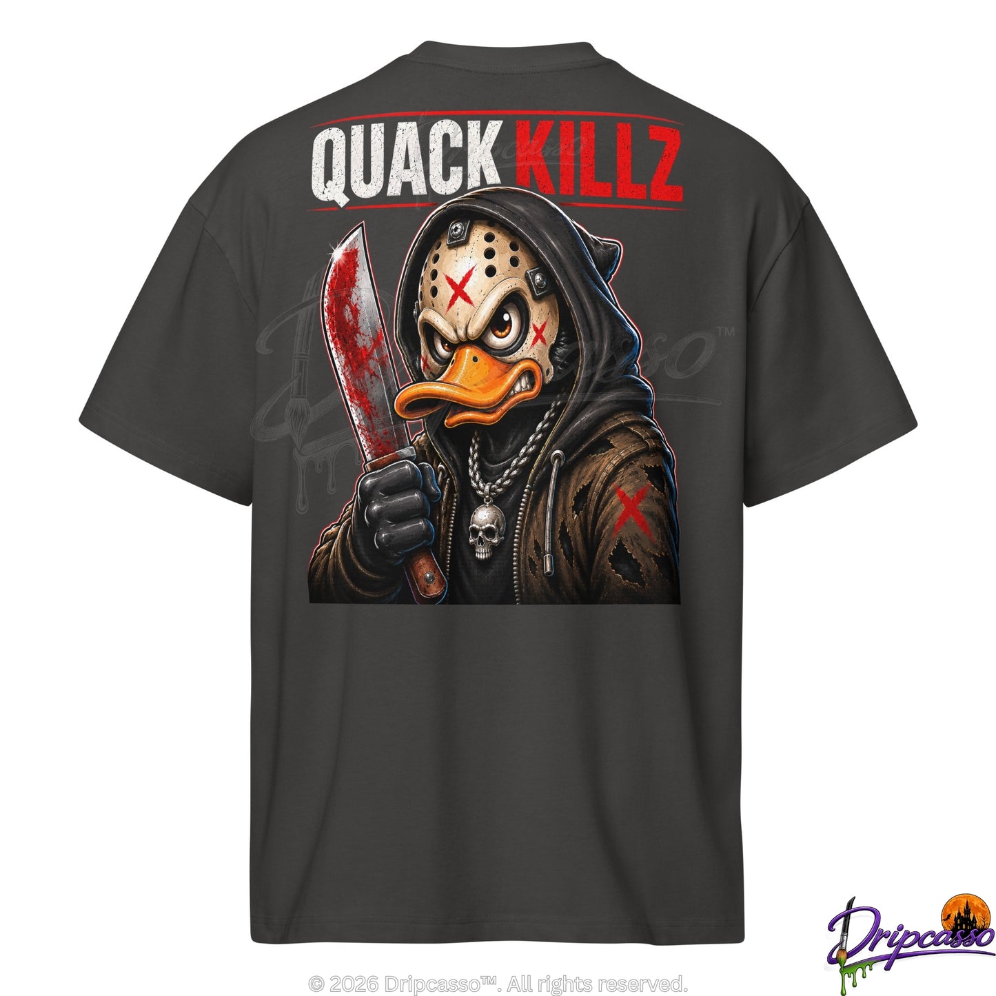 Quack Killz Men’s Premium Oversized Graphic Tee