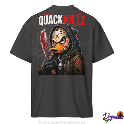 Quack Killz Men’s Premium Oversized Graphic Tee