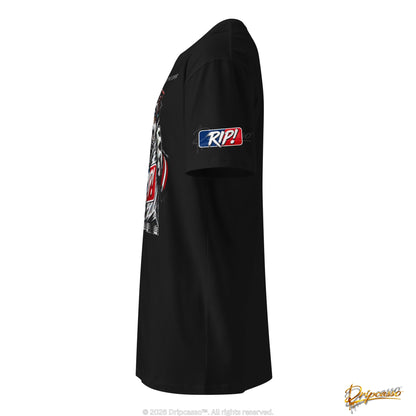 RIP! Sports Card Collector Graphic Tee Front Print