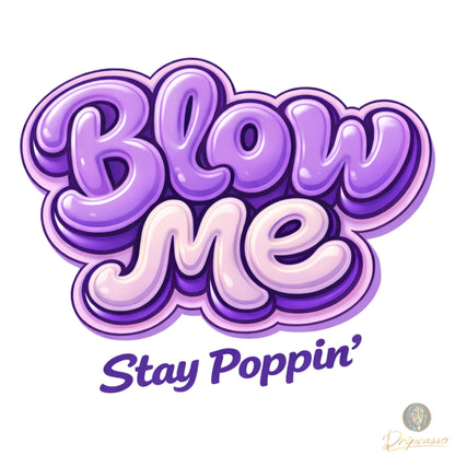 Grape - Stay Poppin' Tee