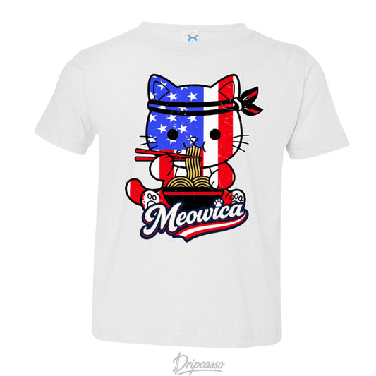 Meowica Toddler Tee