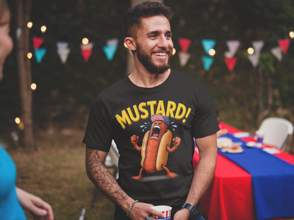 MUSTARD! | Hangry Patriotic Hot Dog T-Shirt