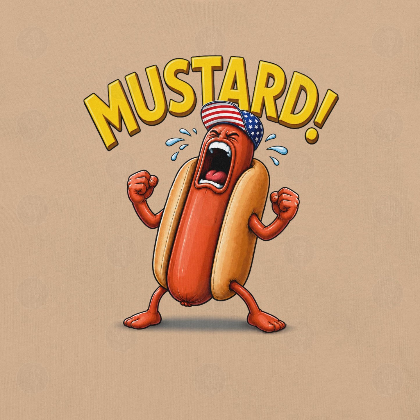 MUSTARD! | Hangry Patriotic Hot Dog T-Shirt
