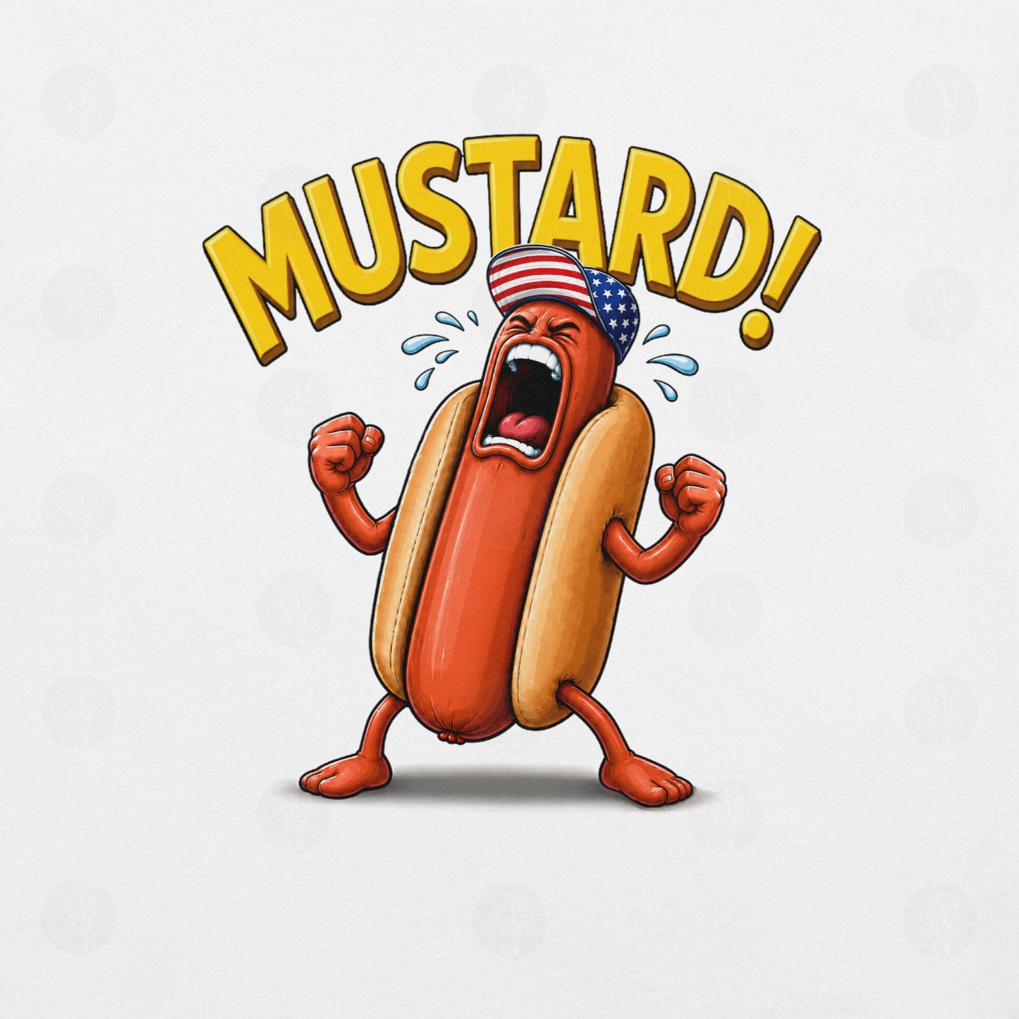 MUSTARD! | Hangry Patriotic Hot Dog T-Shirt