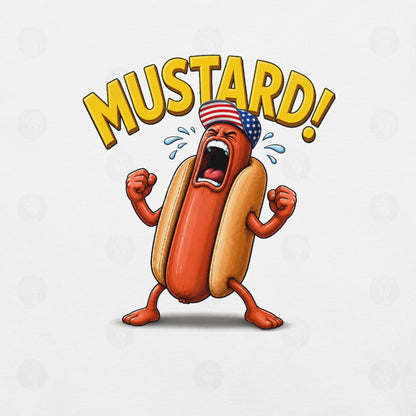 MUSTARD! | Hangry Patriotic Hot Dog T-Shirt