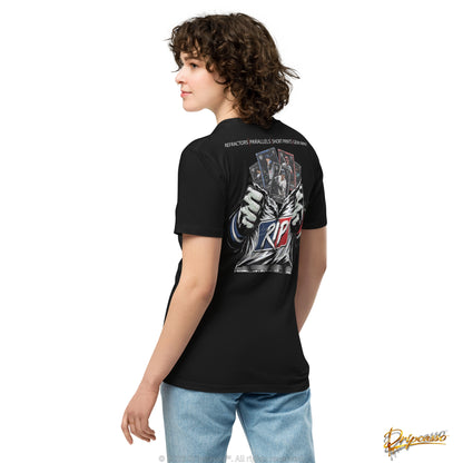 RIP! Sports Card Collector Graphic Tee Back Print