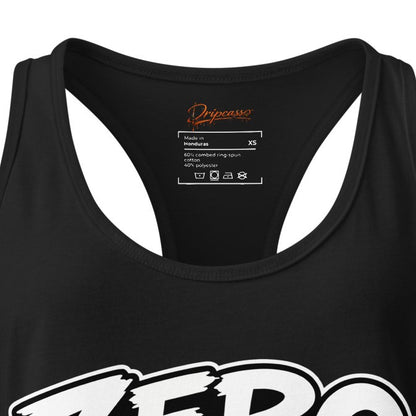Zero Sheets Given Graphic Racerback Tank Top