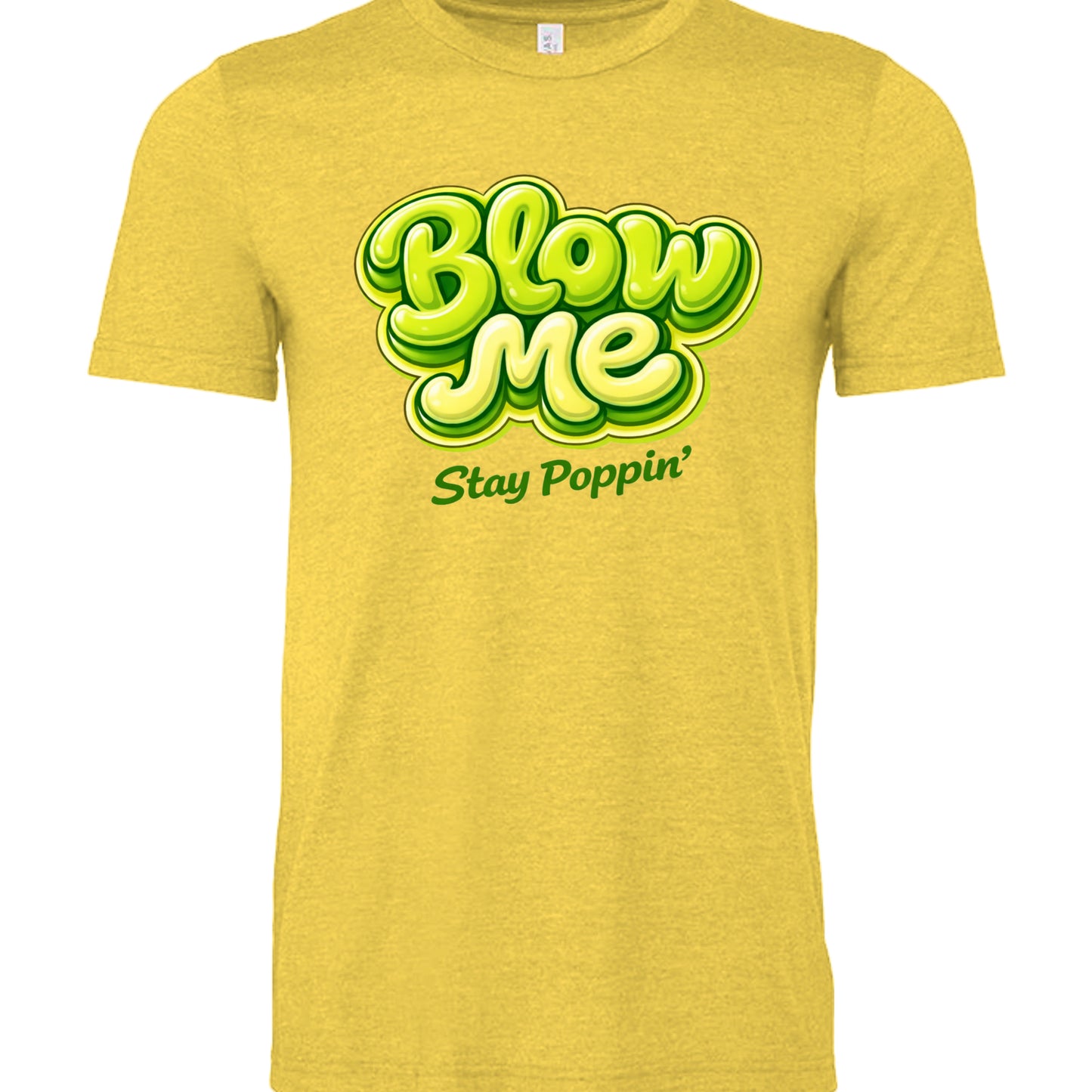 HEATHER YELLOW - 3001CVC - FRONT