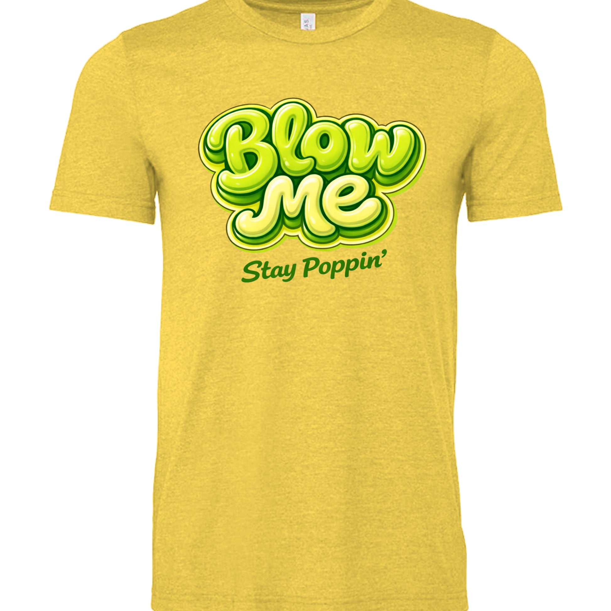 HEATHER YELLOW - 3001CVC - FRONT