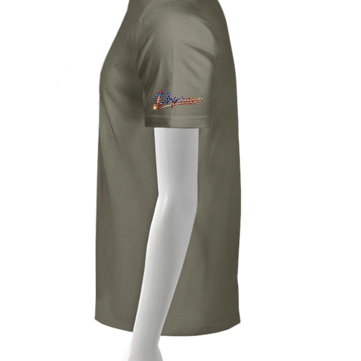 Heather Military Green - 3001CVC - SLEEVE_LEFT